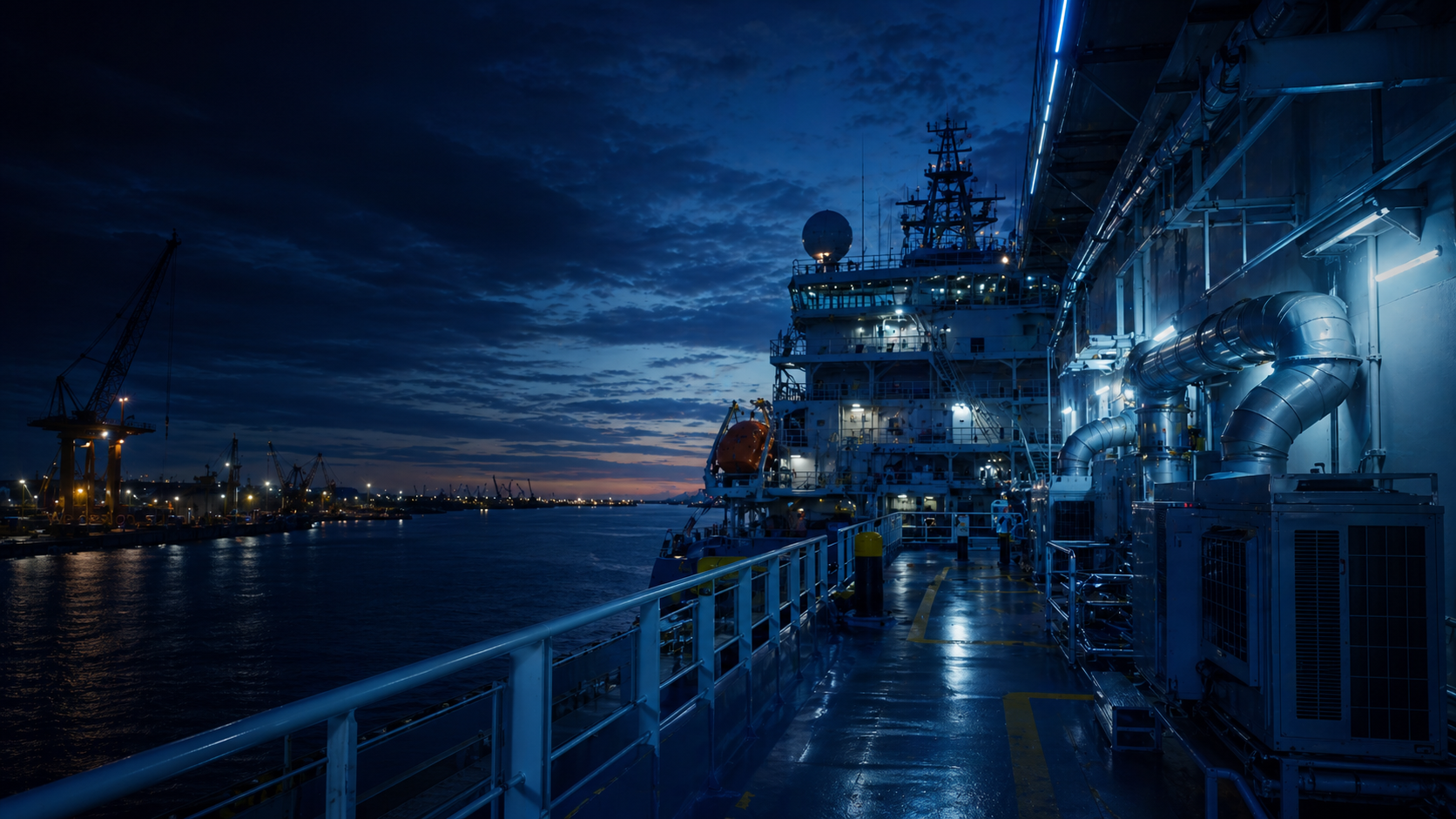DMEMarin HVAC engineering deck and vessel